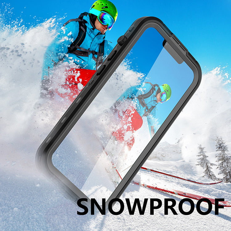 Krakatoo Dot WaterProof Case iPhone 14 Plus - Black/Clear