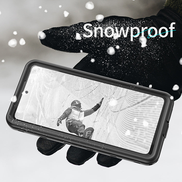 Krakatoo Classic WaterProof Case Samsung Galaxy A53 5G - Black/Clear