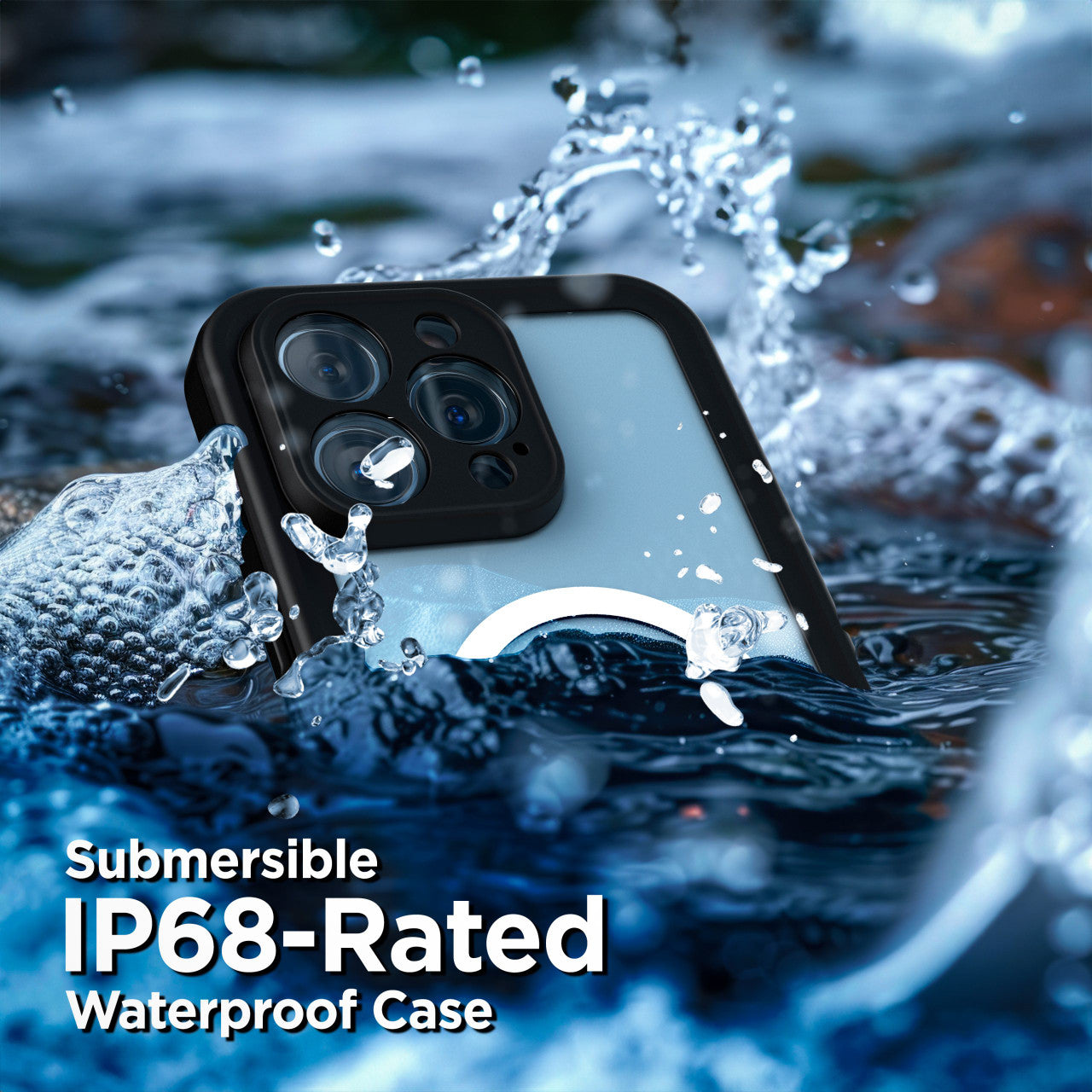 Encased Waterproof Case iPhone 16 Pro Max - Clear