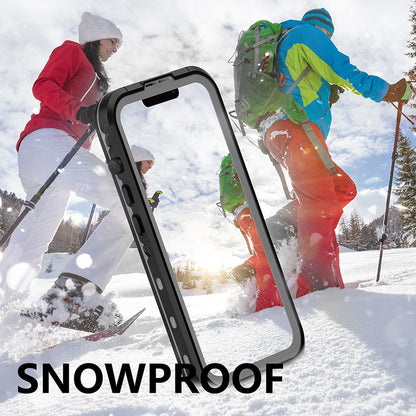 Krakatoo Dot WaterProof Case iPhone 14 - Black/Clear