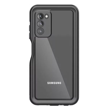 Krakatoo Classic Waterproof Case Samsung Galaxy A03s - Black/Clear