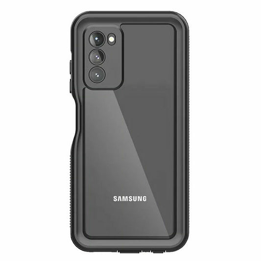 Krakatoo Classic Waterproof Case Samsung Galaxy A02s - Black/Clear