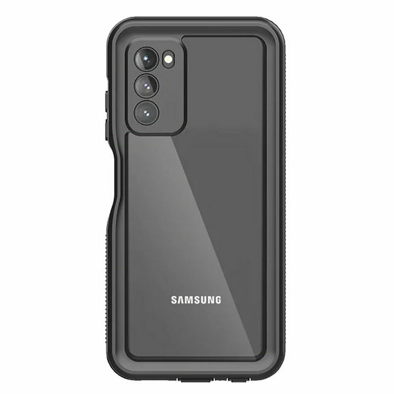 Krakatoo Classic Waterproof Case Samsung Galaxy A01 - Black/Clear