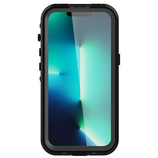 Krakatoo Dot WaterProof Case iPhone 14 Plus - Black/Clear