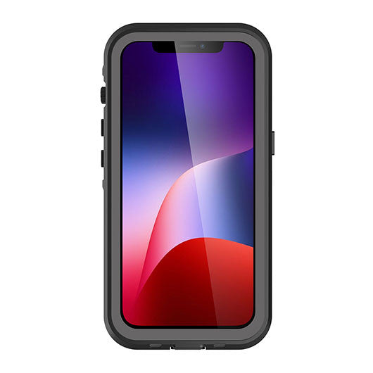 Krakatoo Dot WaterProof Case iPhone 13 - Black/Clear