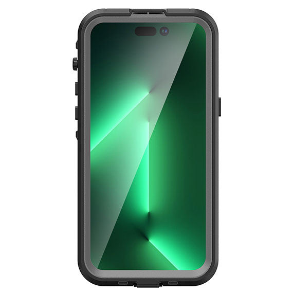 Krakatoo Dot WaterProof Case iPhone 14 Pro Max - Black/Clear