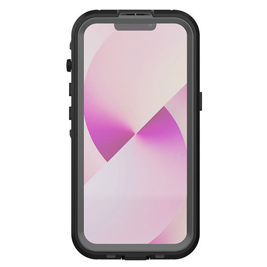 Krakatoo Dot WaterProof Case iPhone 14 - Black/Clear