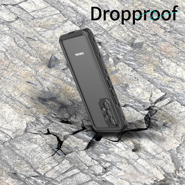 Krakatoo Classic WaterProof Case Samsung Galaxy A53 5G - Black/Clear