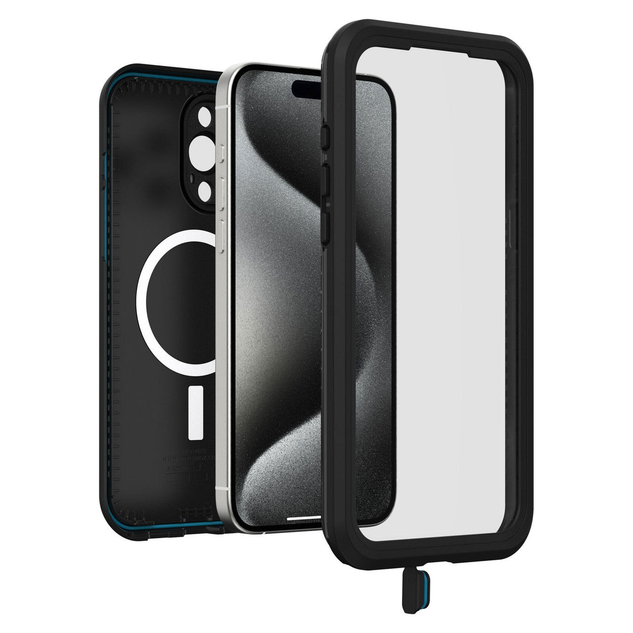 LifeProof OtterBox FRE MagSafe Case iPhone 15 Pro Max - Black