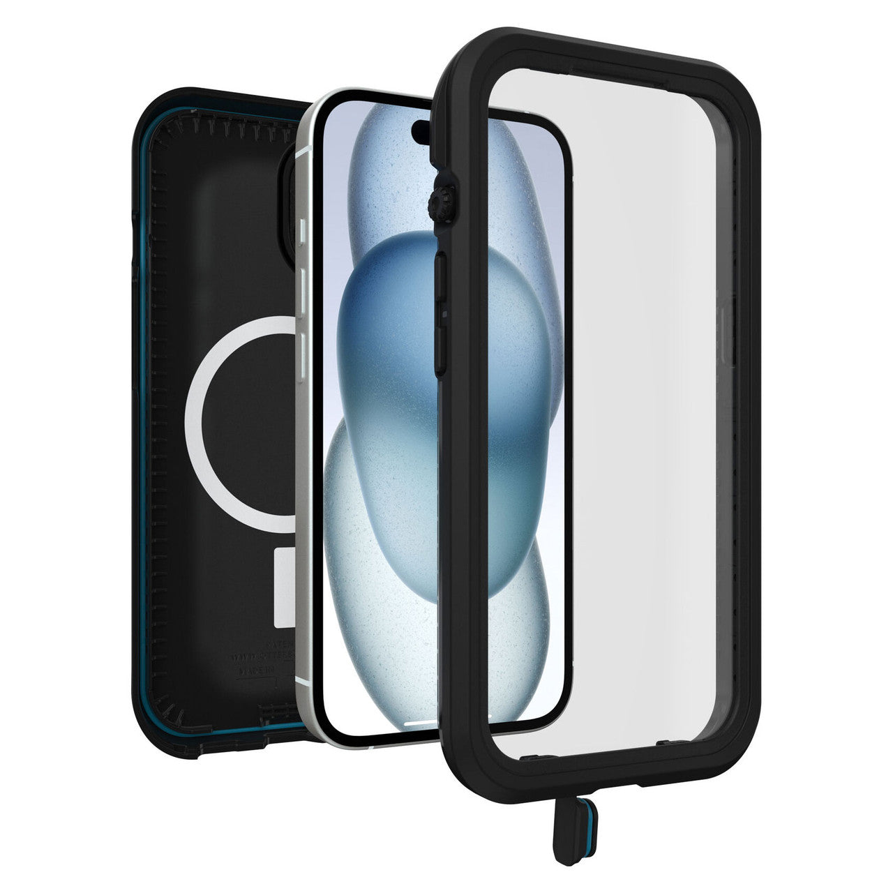 LifeProof OtterBox FRE MagSafe Case iPhone 15 - Black
