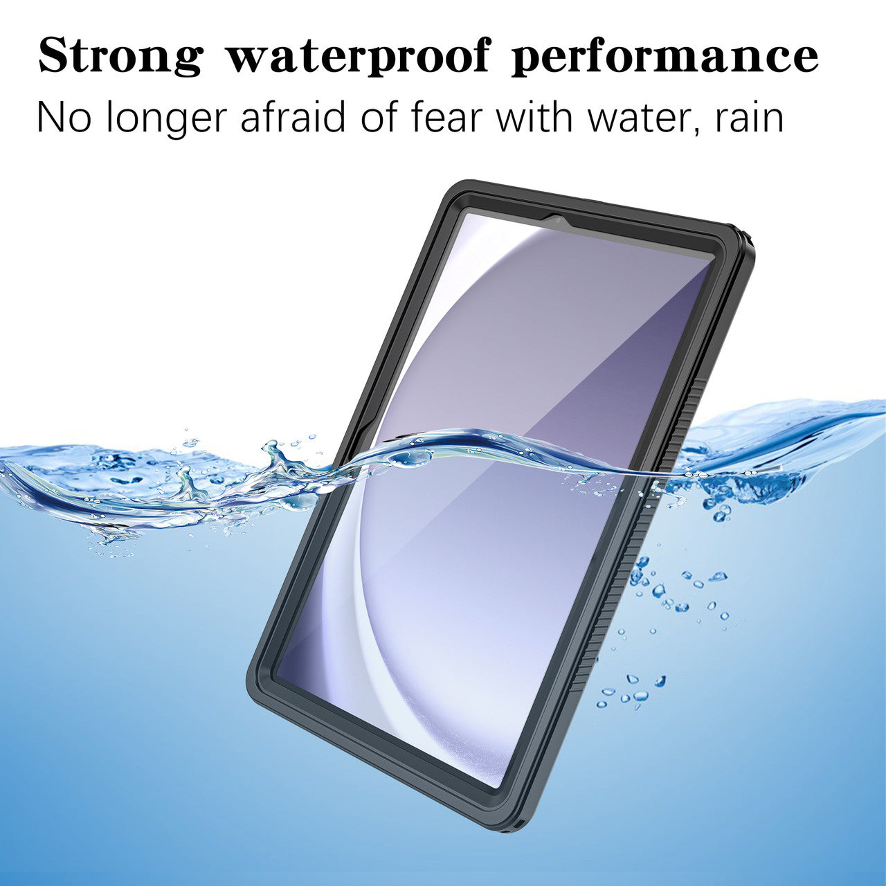 Krakatoo Shellbox WaterProof Case Samsung Galaxy Tab A9+ Plus 11" - Black