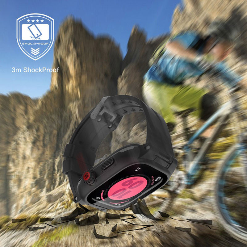 Krakatoo WaterProof Case Apple Watch 42mm - Black