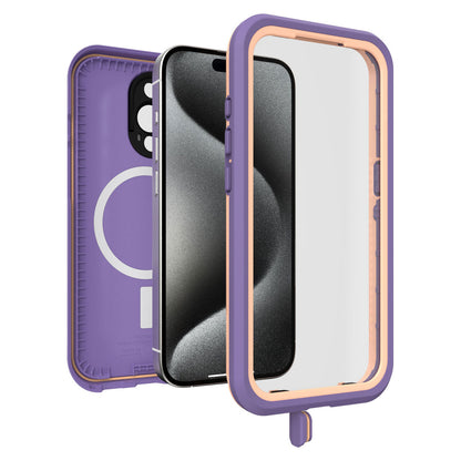 LifeProof OtterBox FRE MagSafe Case iPhone 15 Pro - Purple