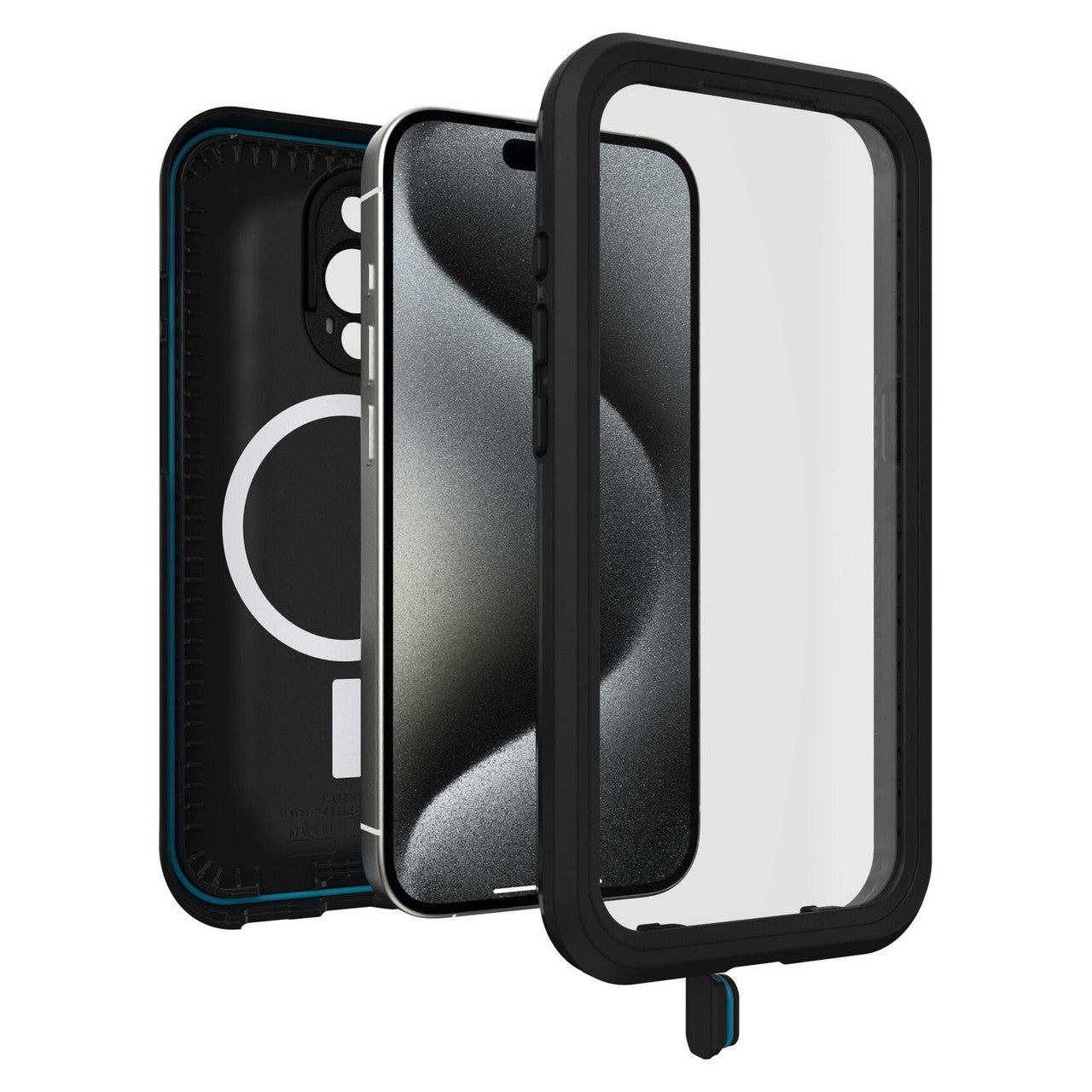 LifeProof OtterBox FRE MagSafe Case iPhone 15 Pro - Black