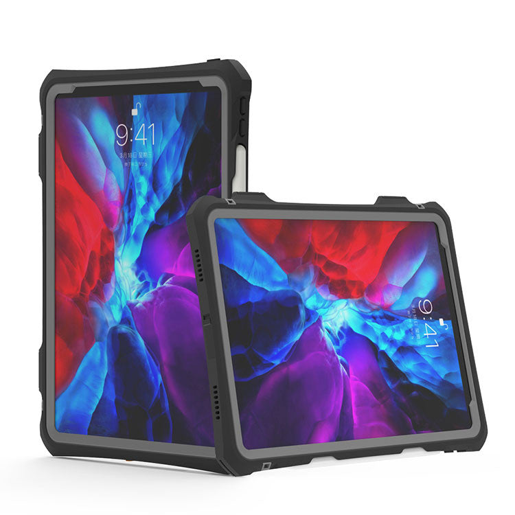 Krakatoo Shellbox WaterProof Case iPad Pro 11" (2020-2022) - Black/Grey