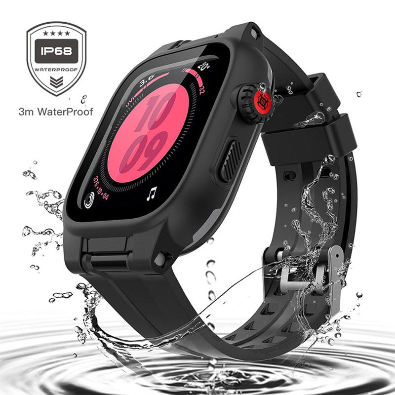 Krakatoo WaterProof Case Apple Watch 38mm - Black