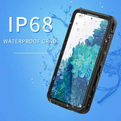 Krakatoo Classic WaterProof Case Samsung Galaxy A52 - Black/Clear