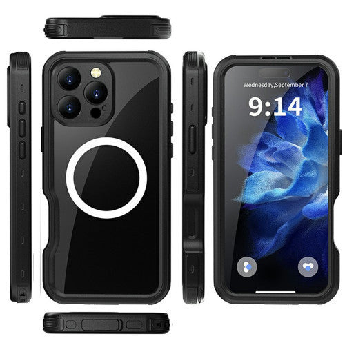 Krakatoo D-UP Waterproof Case iPhone 16 Pro - Black