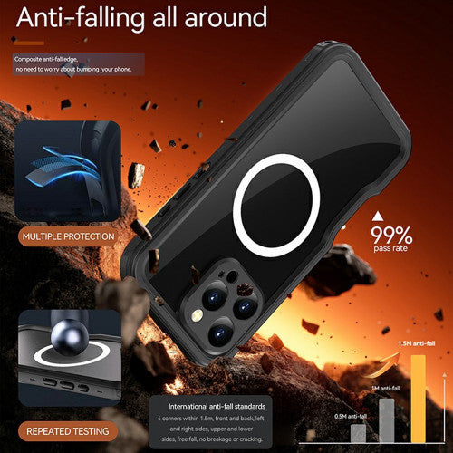 Krakatoo D-UP Waterproof Case iPhone 16 Pro - Black