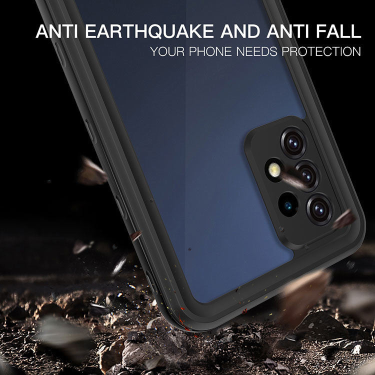 Krakatoo Classic WaterProof Case Samsung Galaxy A52 - Black/Clear