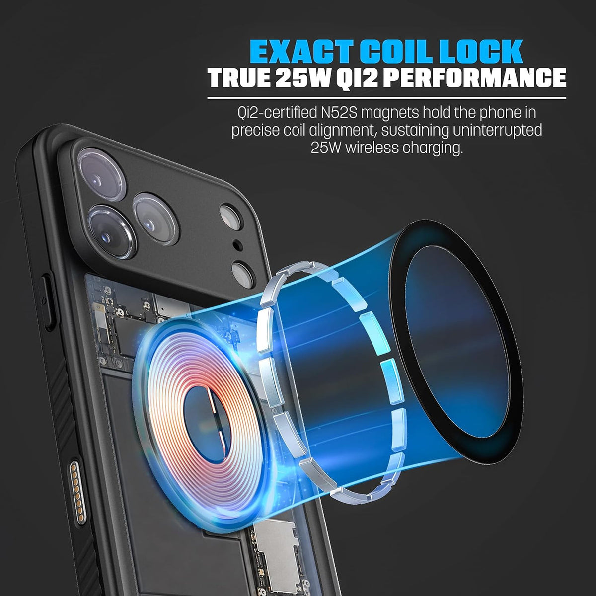 Encased Titan Waterproof Case iPhone 18 Pro Max - Clear