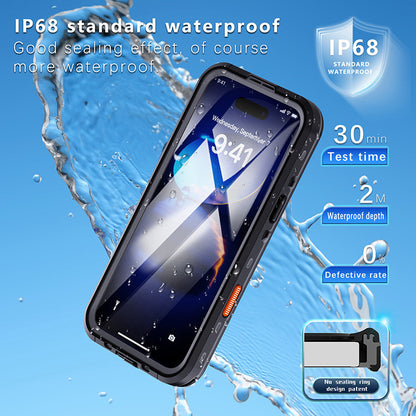 Krakatoo Dot WaterProof Case iPhone 16 Pro Max - Black