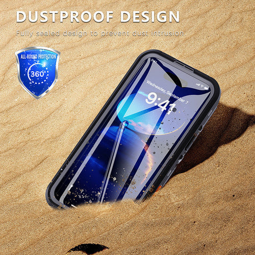 Krakatoo Dot WaterProof Case iPhone 16 Pro - Black