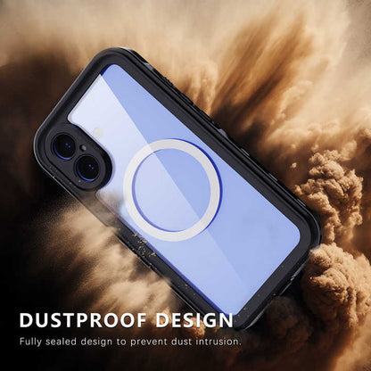 Krakatoo Dot WaterProof Case iPhone 16 - Black