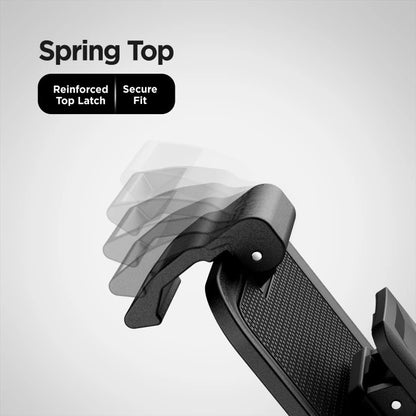 Encased Titan Waterproof Case iPhone 17 Pro Max with Belt Clip Holster - Black/Clear