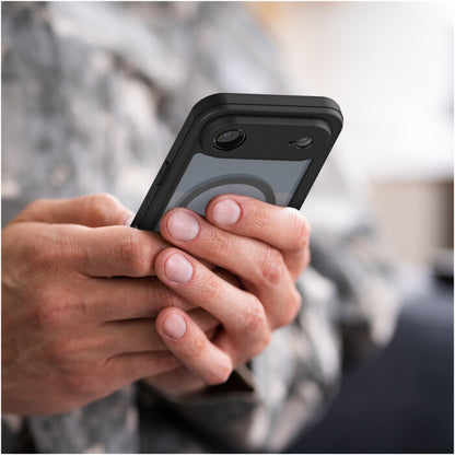 Encased Titan Waterproof Case iPhone 17 Air - Black/Clear